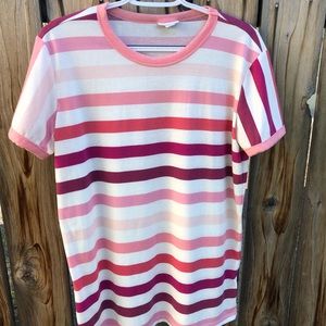 LuLaRoe Long Striped Shirt - Women’s Size Medium